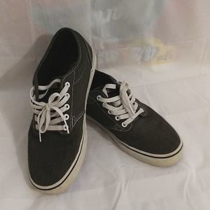 Vans men size 11 dark gray shoes
